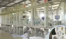 100 Tons rice mill plant project in Juxian